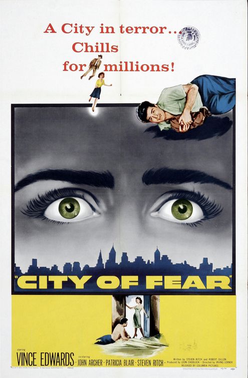 the movie poster: City of Fear (1959)