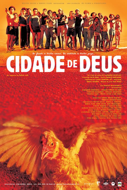 1000 piece jigsaw puzzle for the movie poster: City of God (2003) ver2