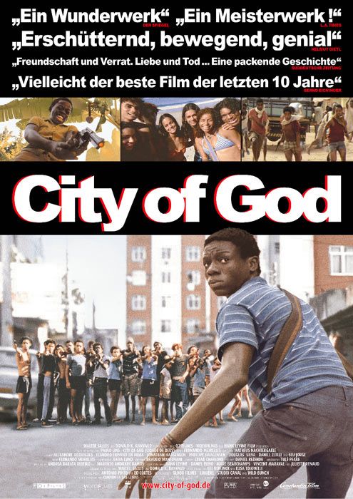 the movie poster: City of God (2003) ver3