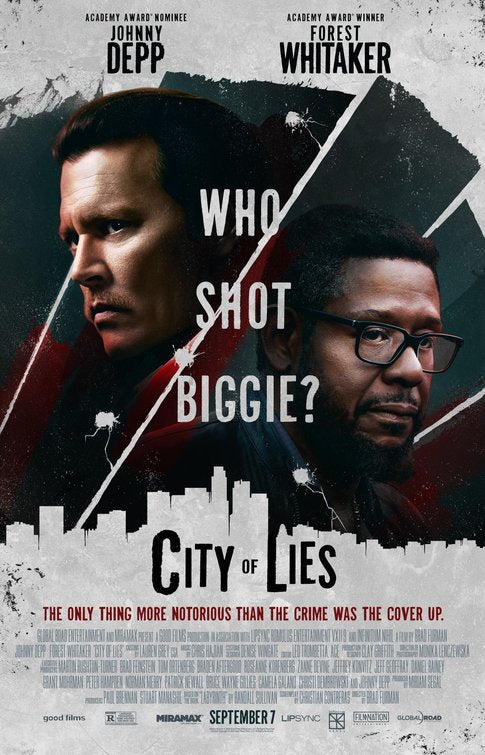 1000 piece jigsaw puzzle for the movie poster: City of Lies (2019)