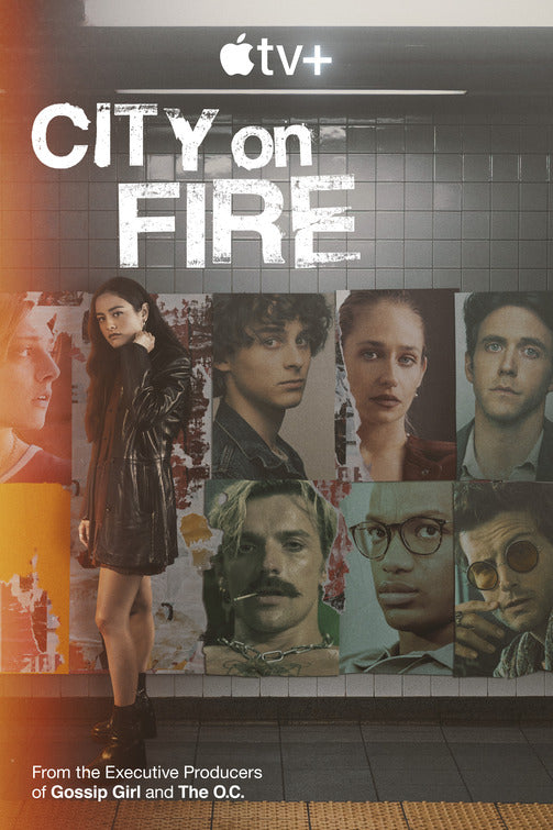 1000 piece jigsaw puzzle for tv poster: City on Fire