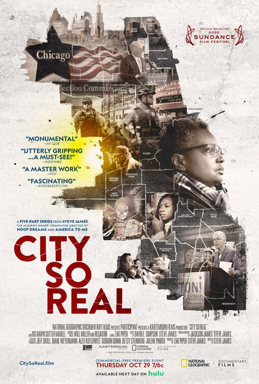 1000 piece jigsaw puzzle for tv poster: City So Real