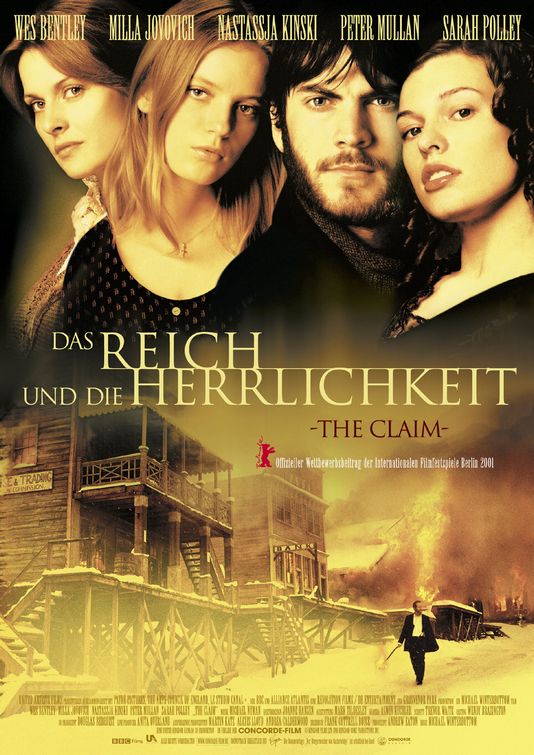 the movie poster: The Claim (2000) ver3