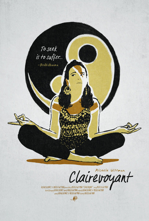 1000 piece jigsaw puzzle for the movie poster: Clairevoyant (2021)