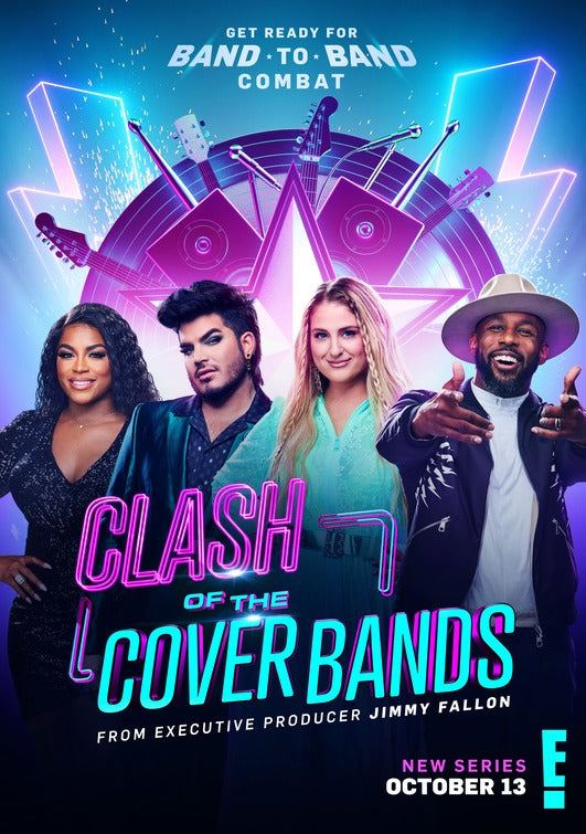 1000 piece jigsaw puzzle for tv poster: Clash of the Cover Bands