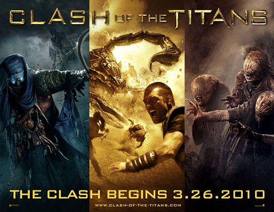 1000 piece jigsaw puzzle for the movie poster: Clash of the Titans (2010) ver3
