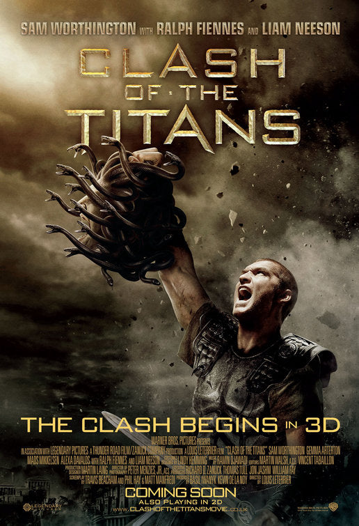 1000 piece jigsaw puzzle for the movie poster: Clash of the Titans (2010) ver4