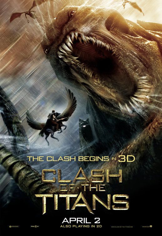 1000 piece jigsaw puzzle for the movie poster: Clash of the Titans (2010) ver5