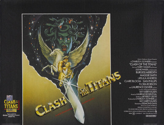 1000 piece jigsaw puzzle for the movie poster: Clash of the Titans (1981) ver5