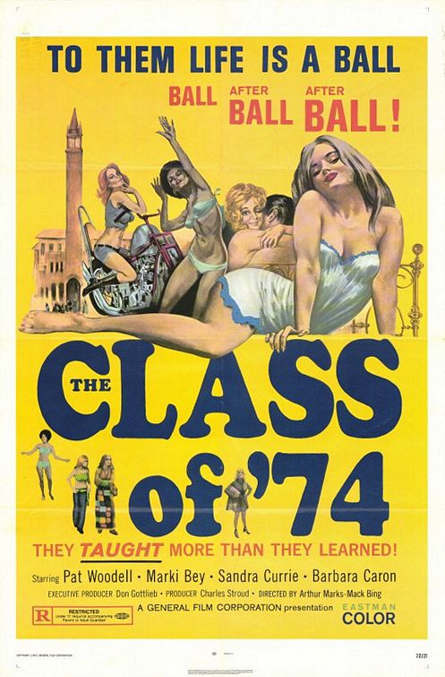 the movie poster: Class of '74 (1972)