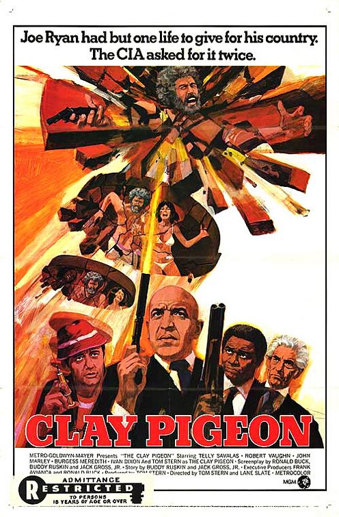 the movie poster: Clay Pigeon (1971)