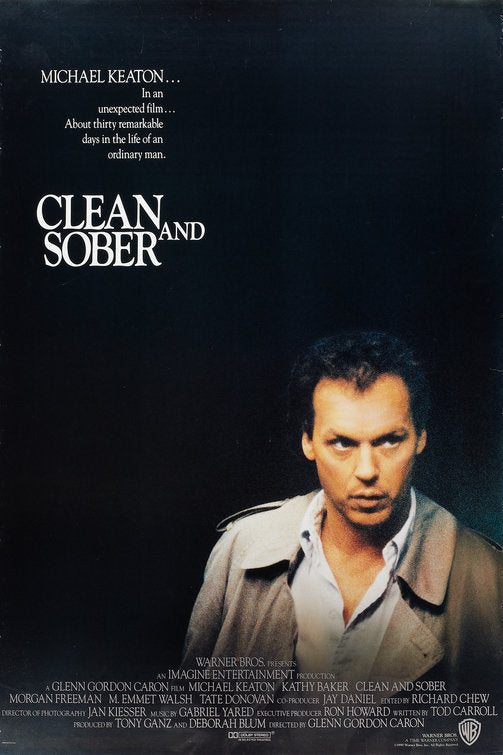 1000 piece jigsaw puzzle for the movie poster: Clean and Sober (1988) ver2