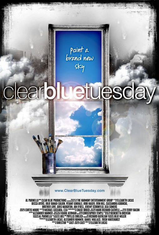 1000 piece jigsaw puzzle for the movie poster: Clear Blue Tuesday (2010)