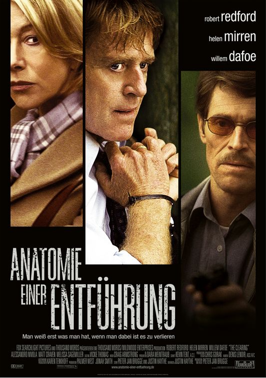 the movie poster: The Clearing (2004) ver2