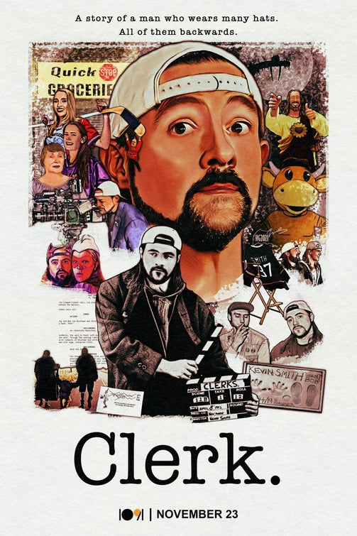 1000 piece jigsaw puzzle for the movie poster: Clerk (2021)