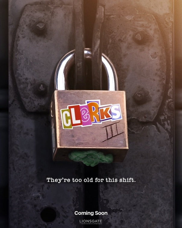 1000 piece jigsaw puzzle for the movie poster: Clerks III (2022)