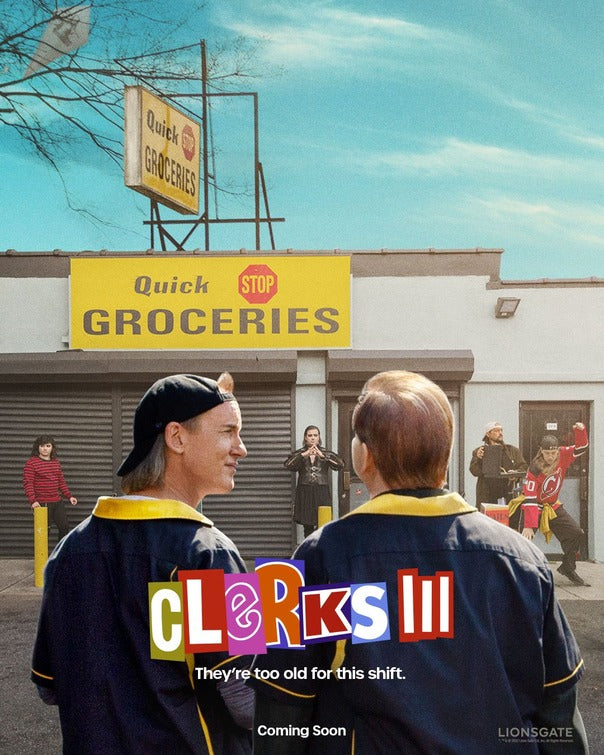 1000 piece jigsaw puzzle for the movie poster: Clerks III (2022) ver3
