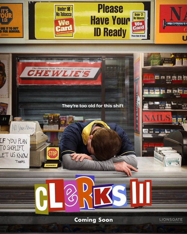 1000 piece jigsaw puzzle for the movie poster: Clerks III (2022) ver4