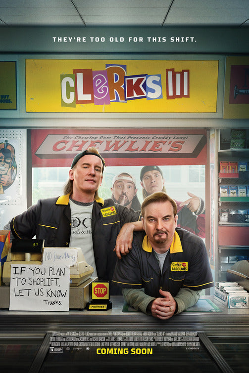 1000 piece jigsaw puzzle for the movie poster: Clerks III (2022) ver5