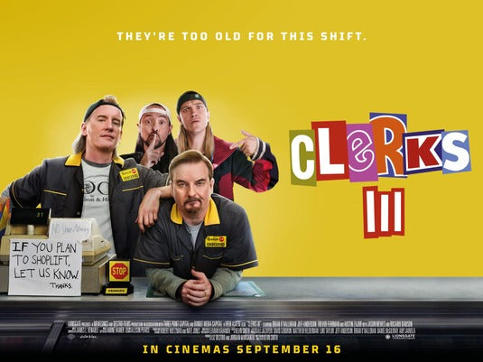 1000 piece jigsaw puzzle for the movie poster: Clerks III (2022) ver7