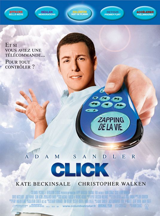 the movie poster: Click (2006) ver2
