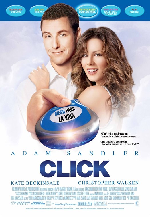the movie poster: Click (2006) ver6