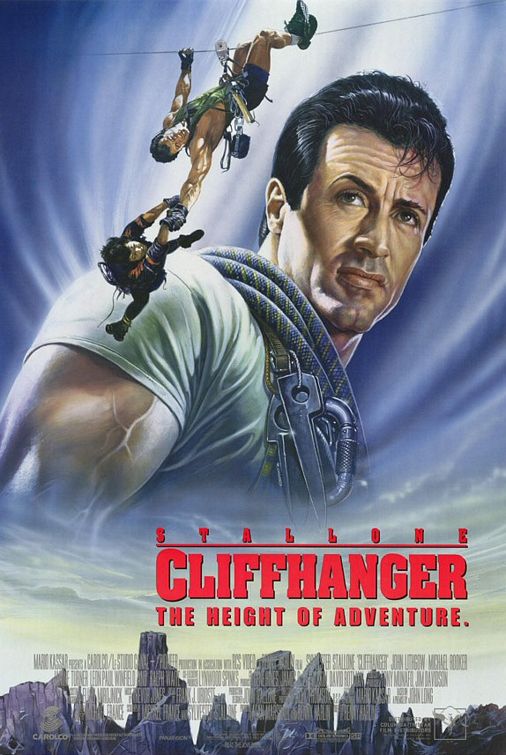 the movie poster: Cliffhanger (1993) ver2