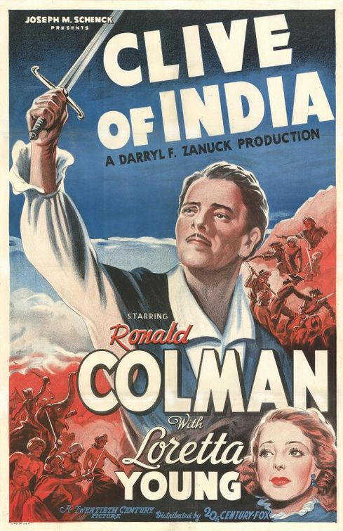 the movie poster: Clive of India (1935)