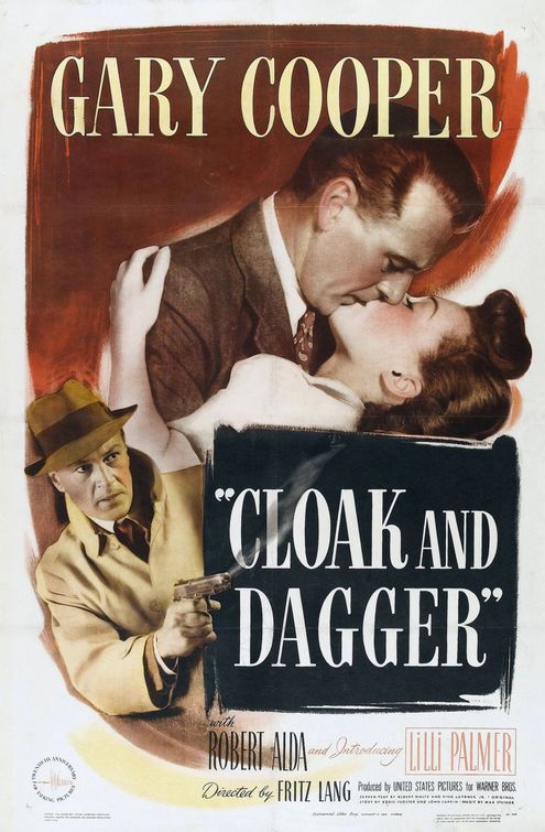 the movie poster: Cloak and Dagger (1946)