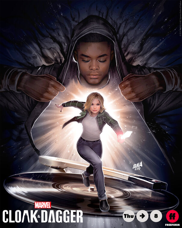 1000 piece jigsaw puzzle for tv poster: Cloak & Dagger, ver10