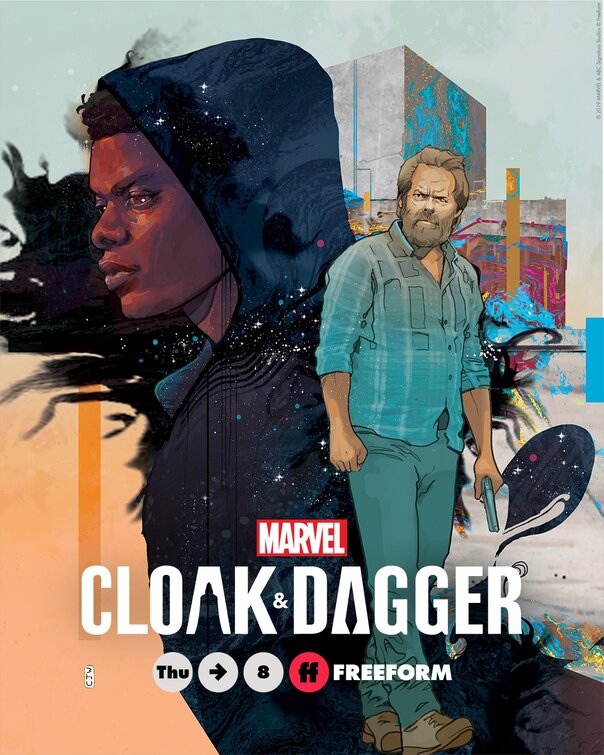 1000 piece jigsaw puzzle for tv poster: Cloak & Dagger, ver11