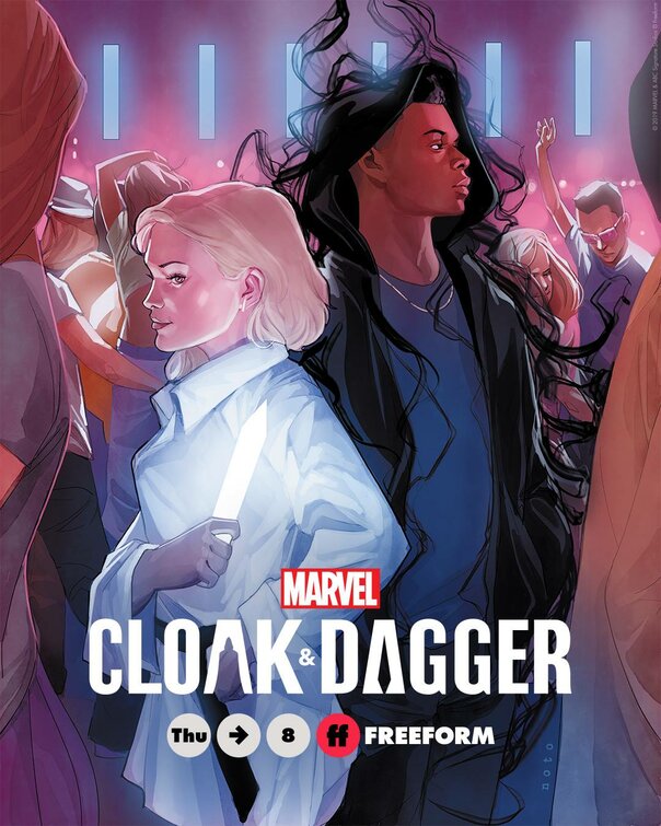 1000 piece jigsaw puzzle for tv poster: Cloak & Dagger, ver7