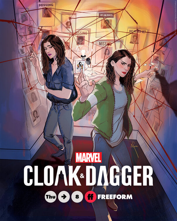 1000 piece jigsaw puzzle for tv poster: Cloak & Dagger, ver9