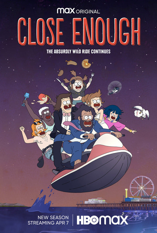 1000 piece jigsaw puzzle for tv poster: Close Enough, ver3