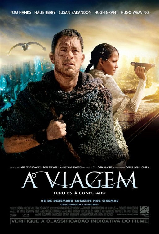 1000 piece jigsaw puzzle for the movie poster: Cloud Atlas (2012) ver11