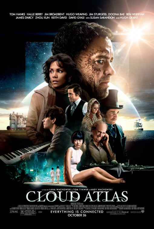 1000 piece jigsaw puzzle for the movie poster: Cloud Atlas (2012) ver12