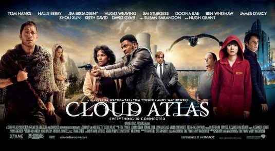 1000 piece jigsaw puzzle for the movie poster: Cloud Atlas (2012) ver3