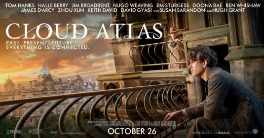 1000 piece jigsaw puzzle for the movie poster: Cloud Atlas (2012) ver6