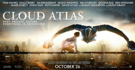 1000 piece jigsaw puzzle for the movie poster: Cloud Atlas (2012) ver8