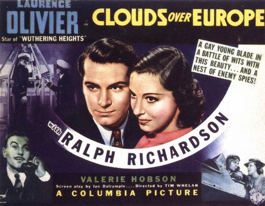 the movie poster: Clouds Over Europe (1939)
