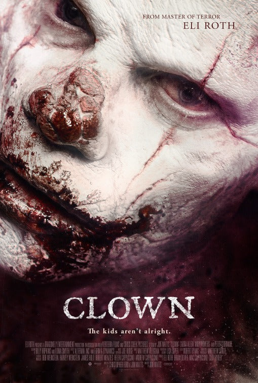 1000 piece jigsaw puzzle for the movie poster: Clown (2014)