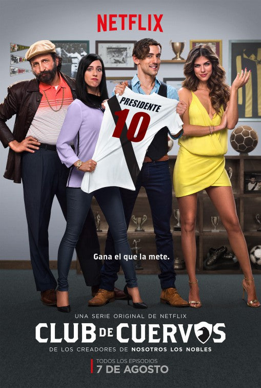 1000 piece jigsaw puzzle for tv poster: Club de Cuervos