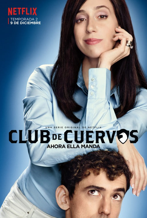 1000 piece jigsaw puzzle for tv poster: Club de Cuervos, ver2