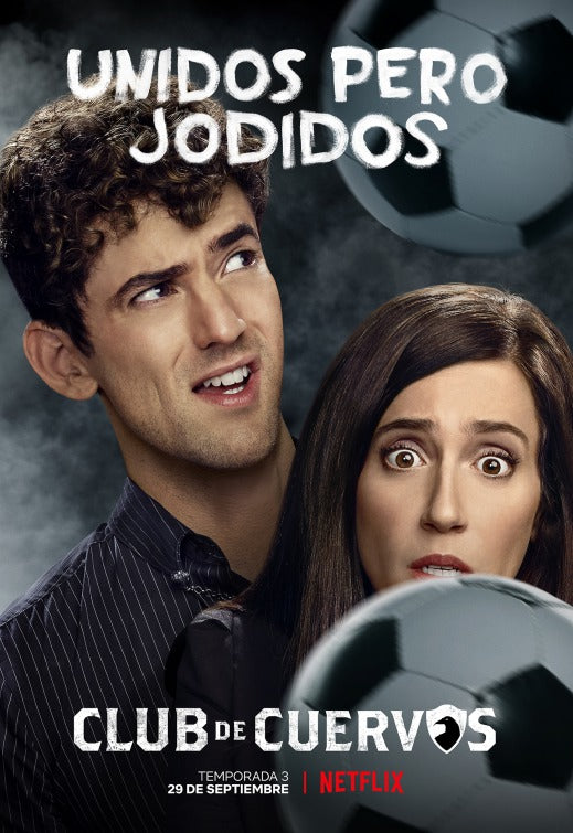 1000 piece jigsaw puzzle for tv poster: Club de Cuervos, ver3