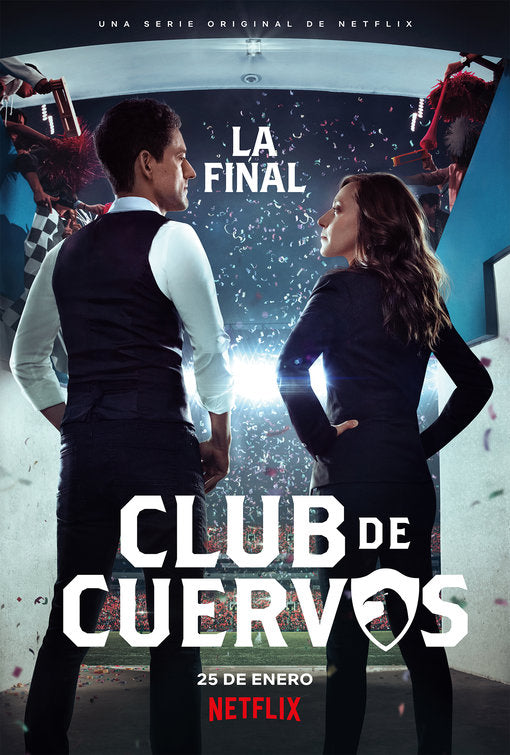 1000 piece jigsaw puzzle for tv poster: Club de Cuervos, ver5