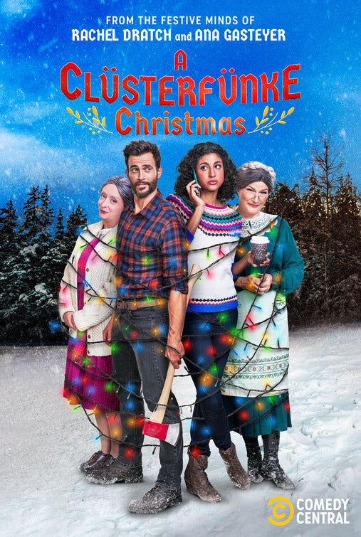 1000 piece jigsaw puzzle for the movie poster: A Cl¨¹sterf¨¹nke Christmas (2021)