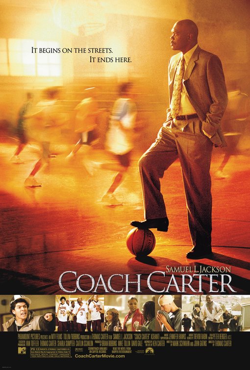 the movie poster: Coach Carter (2005)