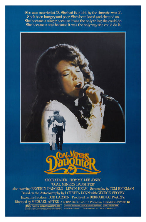 the movie poster: Coal Miner's Daughter (1980)