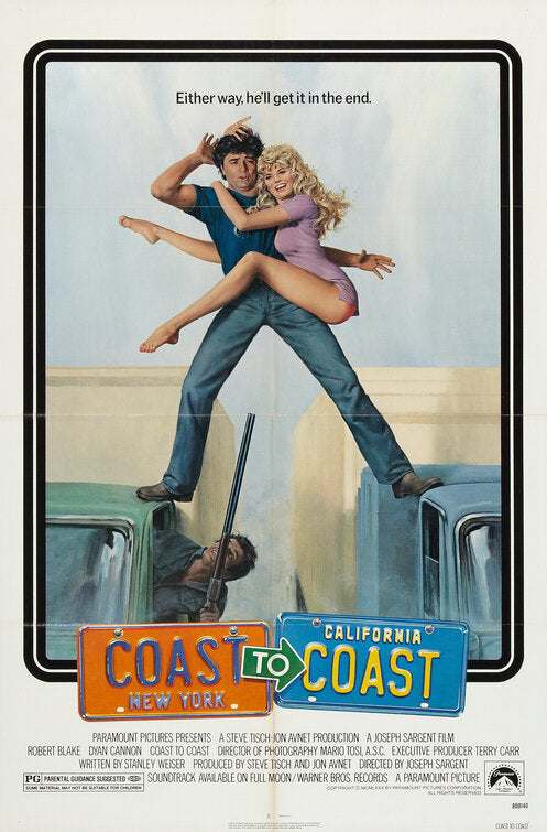 the movie poster: Coast to Coast (1980)