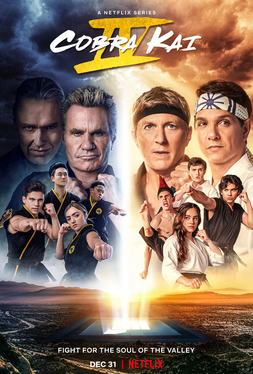 1000 piece jigsaw puzzle for tv poster: Cobra Kai, ver8